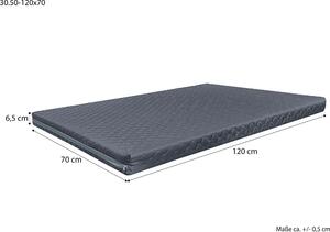 Materasso e cuscino Cuscino grigio per cucce per cani varie misure V-30.50-60120x70
