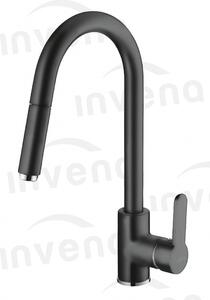 Miscelatore per lavello ELIA, bocca estraibile, nero (BZ-89-W04-C)