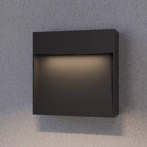 Lucande Applique da esterni LED Noreia, quadrata