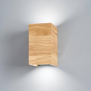 FISCHER & HONSEL Shine Wood applique a LED 2xGU10 10x18cm