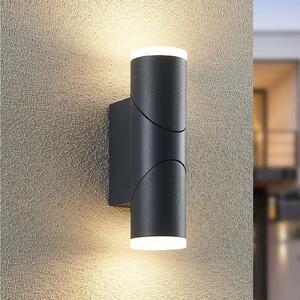 Lindby Aspyn applique LED da esterni, 2 luci