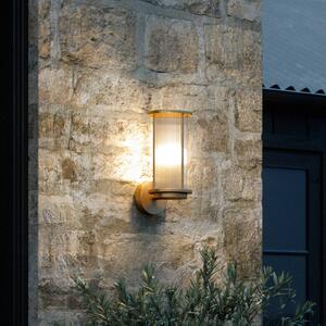 Nordlux Applique da esterno Linton, ottone, altezza 30 cm, IP54 dimmerabile, Ottone / Oro, Ottone