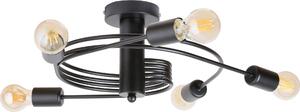 Rabalux Lampada da soffitto Carly nera per 5 lampadine E27 2096