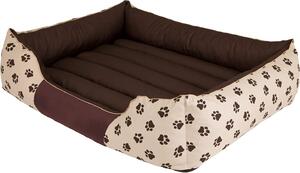 Lettino per cani "Prestige" - lavabile, impermeabile, con cerniera - 65x50 cm - | divano per cani, cuscino per cani, divano per cani, letto per animali | PillowPrim