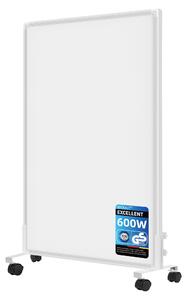 Stufa a infrarossi elettrica da 600 W - Design elegante ed efficiente dal punto di vista energetico - 5,5 kg - Adatta per bagno e soggiorno