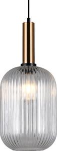 Italux Antiola, lampada a sospensione moderna in ottone PND-5588-1L-BRO+CL