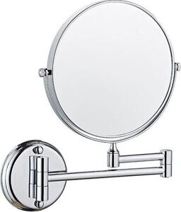 Specchio da parete UNIQ con ingrandimento 10x - argento