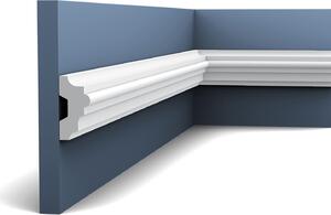 Orac Decor P9040 Luxxus Robusta modanatura a stucco per pareti Modanatura del fregio Profilo decorativo a telaio Modanatura antiurto | 2 metri