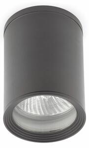 Faro 70806, applique da esterno, grigio scuro, alluminio, IP44, I, E27