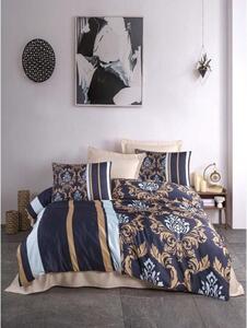 L'Essentiel Linge de Maison, 487, set copripiumino king size (FR), blu scuro, 100 % POLIESTERE-MICROSATINA, 240 x 220 cm