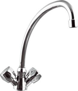 Rubinetto Per Lavabo A Muro Con Boccaletto Estendibile - H/Bz-11-Fos