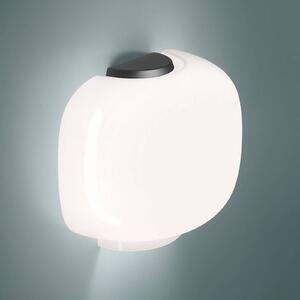 Foscarini Chouchin 3 Semi applique bianco/grafite