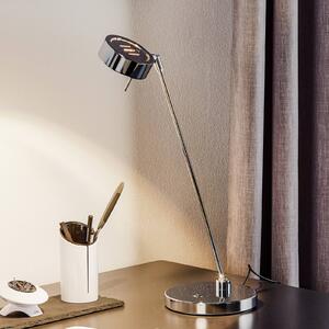 Knapstein Lampada da tavolo LED Elegance a 2 snodi cromata