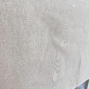 Zanetti Tovaglia Quadrata Glitter Beige con lavorazione Luxer Oro in Cotone