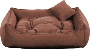 Cuccia rettangolare COMFY, marrone cannella - 130 cm x 110 cm