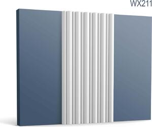 Orac Decor WX211 Pannello murale 3D Rivestimento acustico pannello in stucco modanatura 2 m