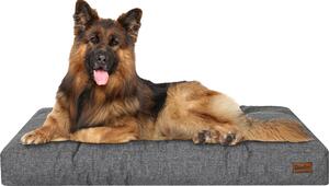 Materasso per cani "Grand Light" - 120x90cm - Cuccia idrorepellente - Rettangolare - Outdoor & Indoor | PillowPrim
