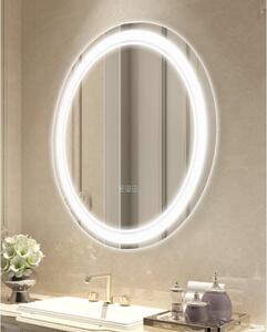 Specchio da bagno a LED - specchio per vanità con 3 colori - montaggio a parete - rotondo da 60 cm