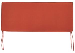 Cuscino da Esterno per Panchina 108 cm Impermeabile Color Terracotta Beliani