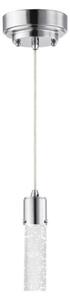 Lampada a sospensione LED dimmerabile Cava chrome