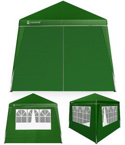 CASARIA® Gazebo Pop-up 3x3m Padiglione Incl 4x Pannelli Laterali Colori a Scelta Protezione UV50+ Borsa Pieghevole Tenda Festa Eventi Esterno Giardino
