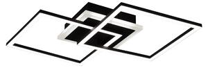 Lampada da soffitto moderna con LED integrato VENIDA nero RL R62793132