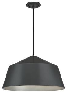 Lampada a sospensione monolampada Cupola in metallo Gun Metal