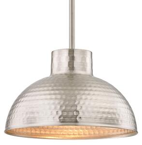 Lampada a sospensione Mini in nichel spazzolato per 1 sorgente luminosa