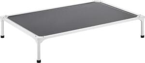 Premium Raised Dog Bed XL Grey - Letto per cani in rete traspirante - Letto per cani confortevole