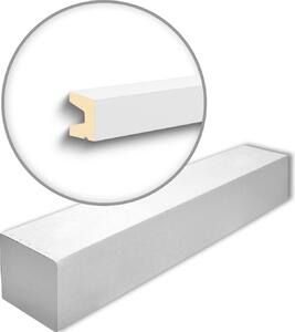 NMC FA15-box DOMOSTYL Noel Marquet 1 cartone con 14 strisce decorative Parapetto Profilo di facciata stile moderno colore grigio | 28 m
