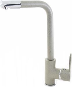 Granitan | MOVE - Miscelatore da cucina - Orientabile a 360° - Grigio - Ottone - Carica in Vetroceramica