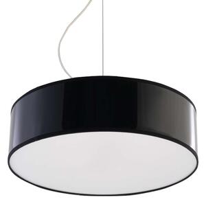 Lampada a sospensione ARENA 35 nero 2xE27 15W PVC 111x35x35cm Sollux Lighting