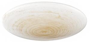 Plafoniera vetro oro top light jelly 1219 50 go e27 led decoro artigianale - Top Light