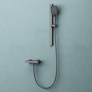 Doporro Sistema Doccia da Parete Modulare con Doccetta a Mano 3 Modalit Getto Asta Regolabile 70 cm Grigio Duschsystem10