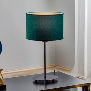 Duolla Lampada tavolo Golden Roller H50cm verde scuro/oro