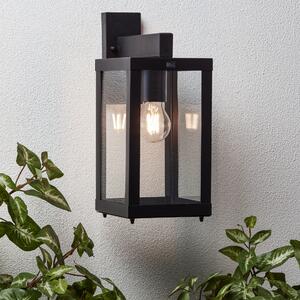 BRILLANTE applique da esterno Gaia | luce da esterno | metallo/vetro | nero | IP44 | 1x E27 max. 60 W