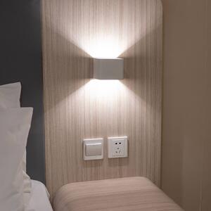 Näve Applique LED Cube accu, magnetica, bianco