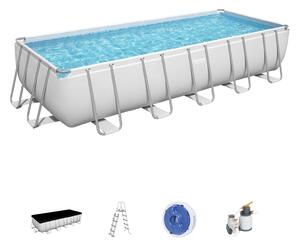 Piscina Power Steel 6In1 Bestway 640X274X132Cm 21X9Ft + Pompa Sabbia