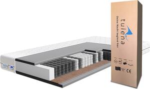 TULENA NOX materasso 80 x 200 cm con anima a molle insacchettate materasso a molle medio-duro , - rivestimento lavabile - Basic , H3 / H4