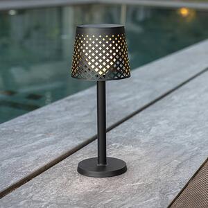 Newgarden Greta lampada LED solare, nero