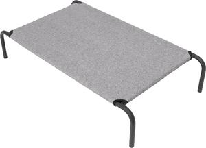 Lettino per cani "Iron" 100×55 cm - con struttura in metallo e rivestimento in Codura | Pillowprim