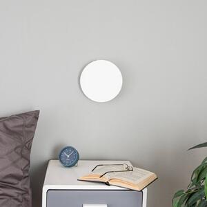Applique da parete Lunia New TK Lighting, dimmerabile, Bianco / Opale, Soggiorno / Sala da pranzo, Metallo, Applique