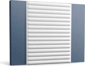 Orac Decor W214 Pannello murale 3D Rivestimento murale pannello acustico striscia di stucco 2 m