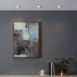 EGLO connect Lampada LED Smart Carosso-Z, Ø 9 cm, bianca dimmerabile, Bianco / Opale, Soggiorno / Sala da pranzo, Alluminio, Moderno