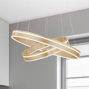 Q-Smart-Home Paul Neuhaus Q-VITO LED a sospensione, 2 anelli