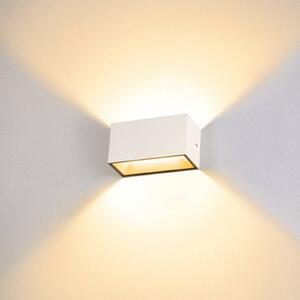 SLV Sitra LED Applique da esterno Up/Down 20cm bianco