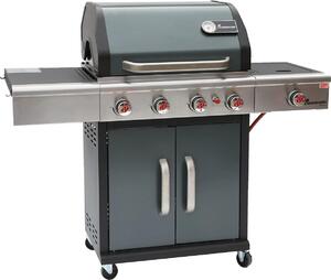 LANDMANN Triton PTS 4.1 Griglia a gas, argento LANDMANN 12964