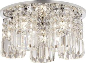 Lampada da soffitto in cristallo G9 5x40W colore cromo 3570 Rosanna Rabalux