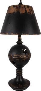 Lampada da tavolo Clayre & Eef Ø 35x78 cm Metallo nero