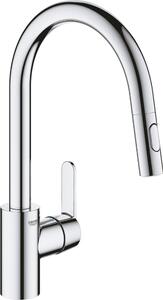 CASA39 Grohe Get Miscelatore cucina con doccetta 31484001